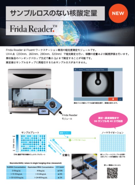 テカンのリキッドハンドリング用モジュールフライヤー