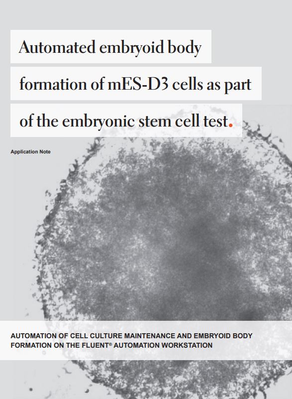 アプリケーションノート：マウスES-D3細胞を用いた胚様体形成の自動化