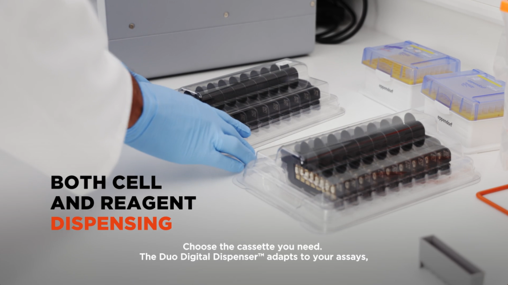 微量分注もシングルセル分注も、1台で効率的に！