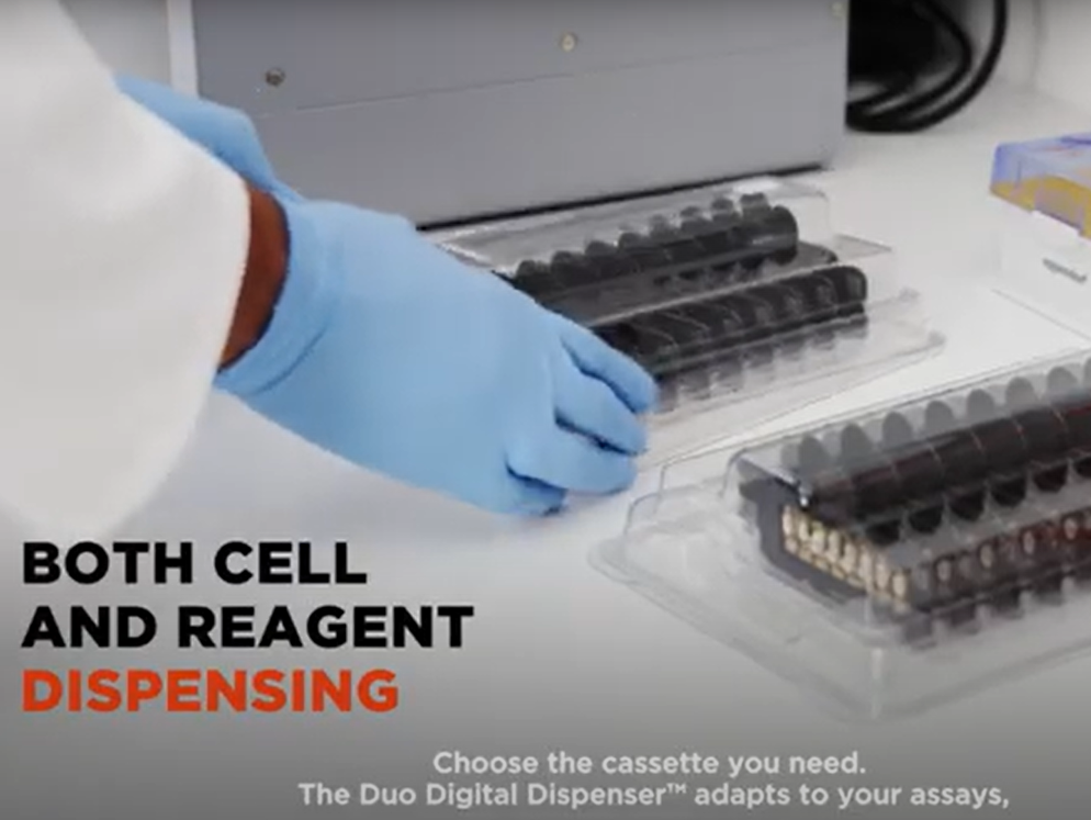 微量分注もシングルセル分注も、1台で効率的に！