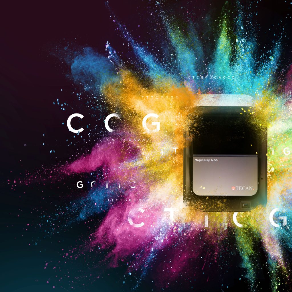 ポスター:NGS ライブラリー調製自動化装置MagicPrep™ NGS system を使用したElement Aviti™ システムのシーケンス